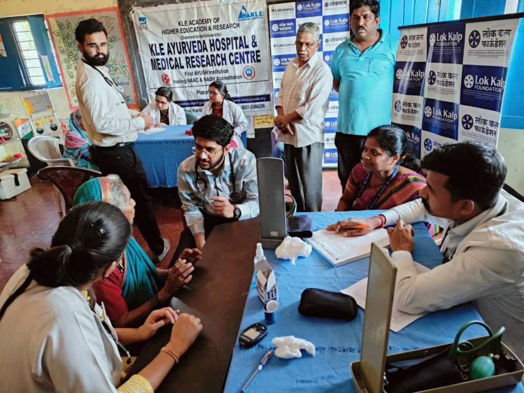 Health Camp in Gawali by Lokkalp