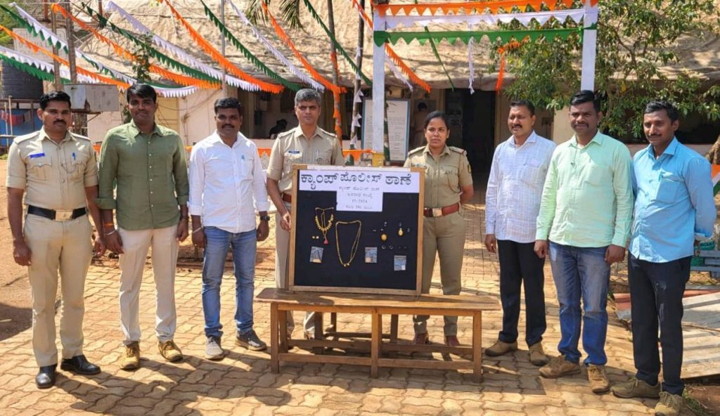 कॅम्पमधील चोरी प्रकरणाचा तीन दिवसांत छडा Solve the camp theft case in three days