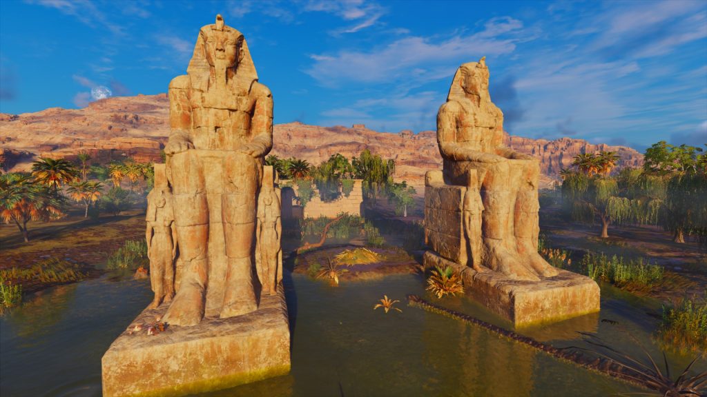 The mysterious statue of the king of Egypt