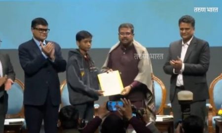 जिद्द व चिकाटी च्या जोरावर सेंट्रींग कामगाराच्या मुलाने मिळवली केंद्र सरकारची स्कॉलरशीप Government Vidyanjali Scholarship Omkar Sathe-Patil Koge