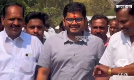 रोहीत पाटलांची ‘कर्तव्ययात्रा’; पायाला फिंगरी; गावागावात मुक्काम ! Rohit Patil