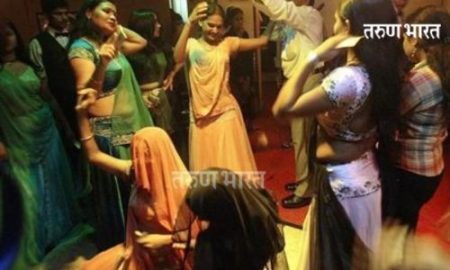 पाचगणी खिंगर येथील पाचगणी टेन्ट हाऊस रिसॉर्टवर छमछम! 10 ते 12 बालांसह 48 जणांवर सातारा पोलिसांची धडक कारवाई Satara Baardance