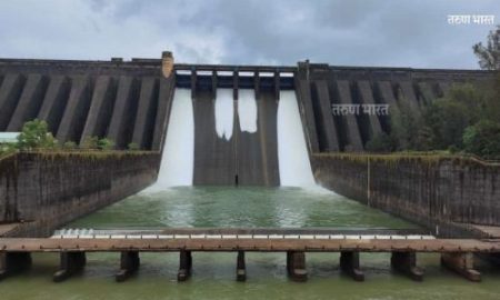 जलसंपदाने सांगलीबाबत चूक सुधारली; 1 हजार क्यूसेक्सने विसर्ग सुरू Koyna Dam