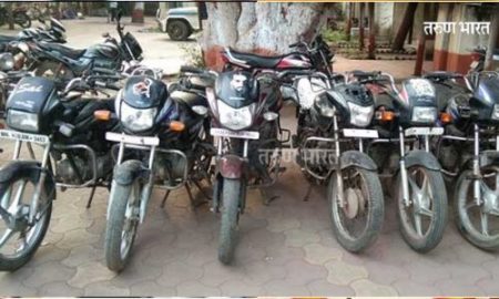 दुचाकी चोरट्याकडून चोरीच्या 4 दुचाकी जप्त; सांगली पोलिसांकडून कारवाई