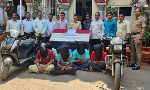 सराफ व्यावसायीक लुट प्रकरणी 6 जण जेरबंद; 24 लाखांची रोकड, चारचाकी, दुचाकी 5 मोबाईल जप्त Saraf business robbery case