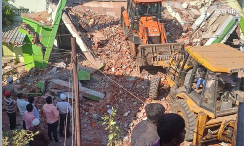 आधी निवांत…नंतर गोंधळ, पळापळ…विनापरवाना बांधकामांची स्थिती Kolhapur