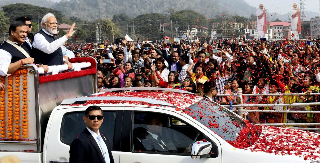 Foundation laying of Maa Kamakhya Corridor in Assam