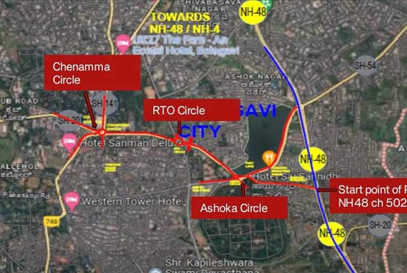 केंद्रीयमंत्र्यांच्या बैठकीत फ्लायओव्हरबाबत अंतिम निर्णय Final decision regarding flyover in Union Minister's meeting