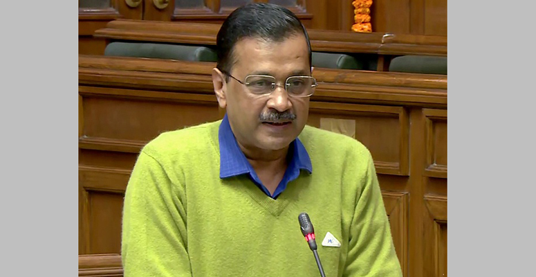 Kejriwal moved the motion of confidence