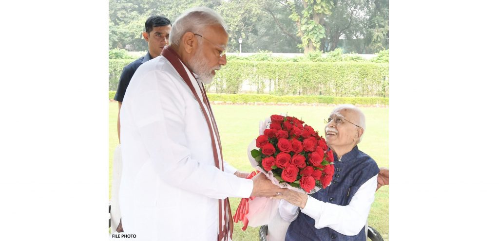 BJP leader LK Advani declared Bharat Ratna