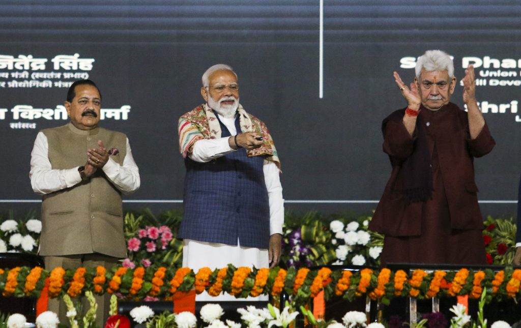 Jammu and Kashmir is now a development party: Modi