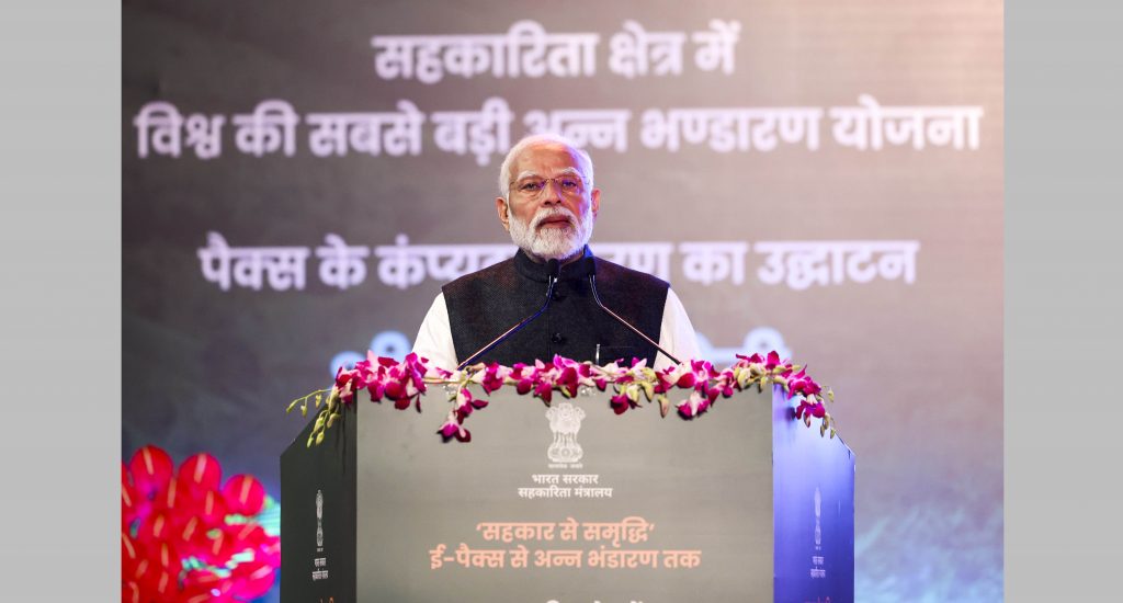 Largest grain storage scheme launched in India