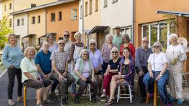 A unique village built by retired people