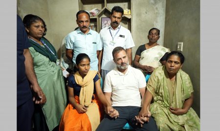 भारत न्याय यात्रे दरम्यान राहुल गांधी वायनाडमध्ये! Rahul Gandhi in Wayanad during Nyaya Yatra