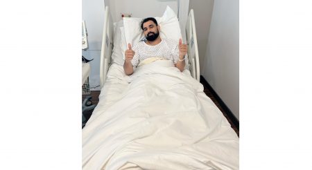 टीम इंडियाचा स्टार गोलंदाज मोहम्मद शमी यांच्या टाचेवर शस्त्रक्रिया यशस्वी Team India's star bowler Mohammad Shami's heel surgery is successful