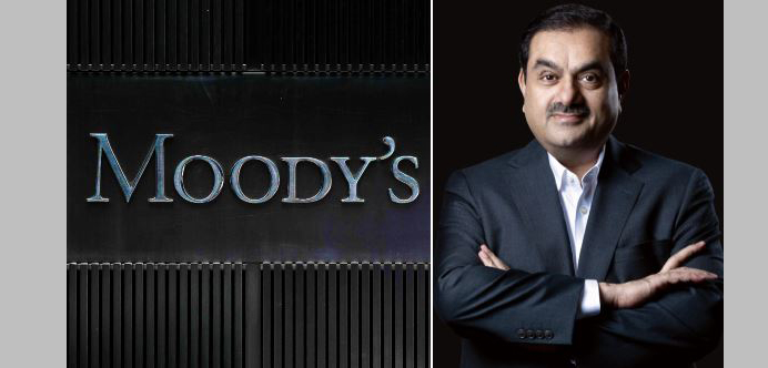 Moody's changes rating for Adani Group