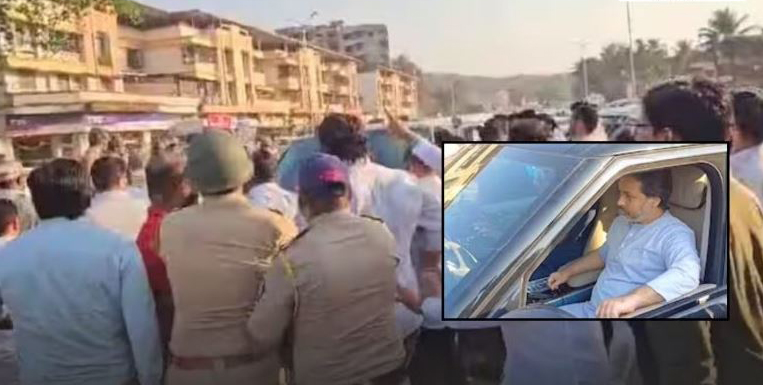 The peace in Chiplun is disturbed by the row