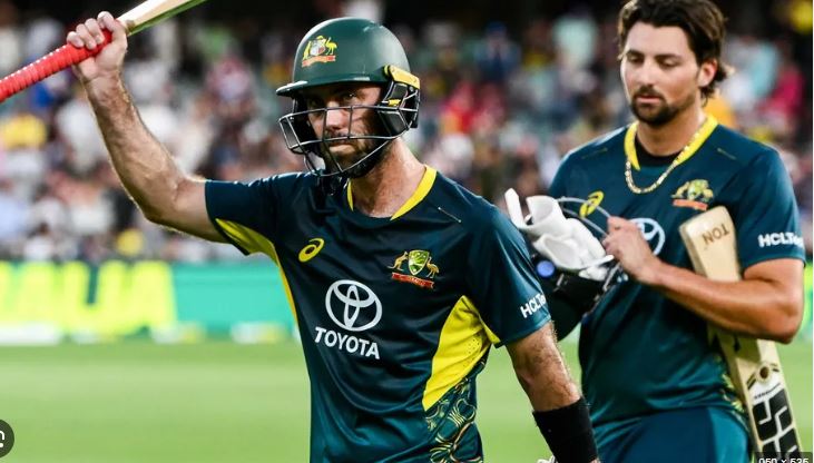 मॅक्सवेलची पुन्हा एकदा तुफानी खेळी Maxwell's storming innings once again