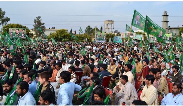 Political struggle in Pakistan