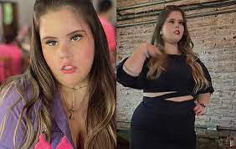 A young woman unable to express happiness or sadness ​