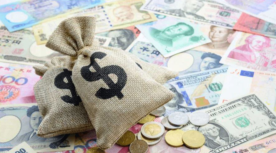 Foreign exchange reserves at 622 billion dollars