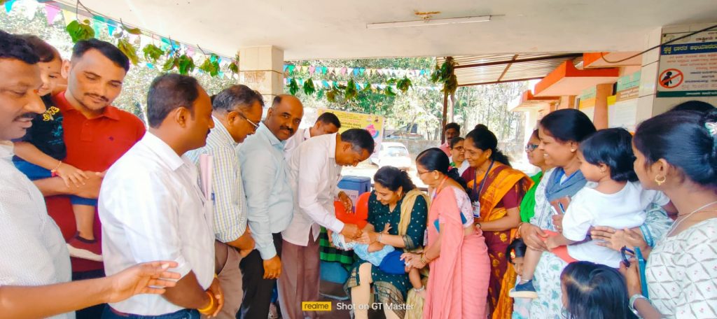 Pulse polio vaccination started in Khanapur taluka