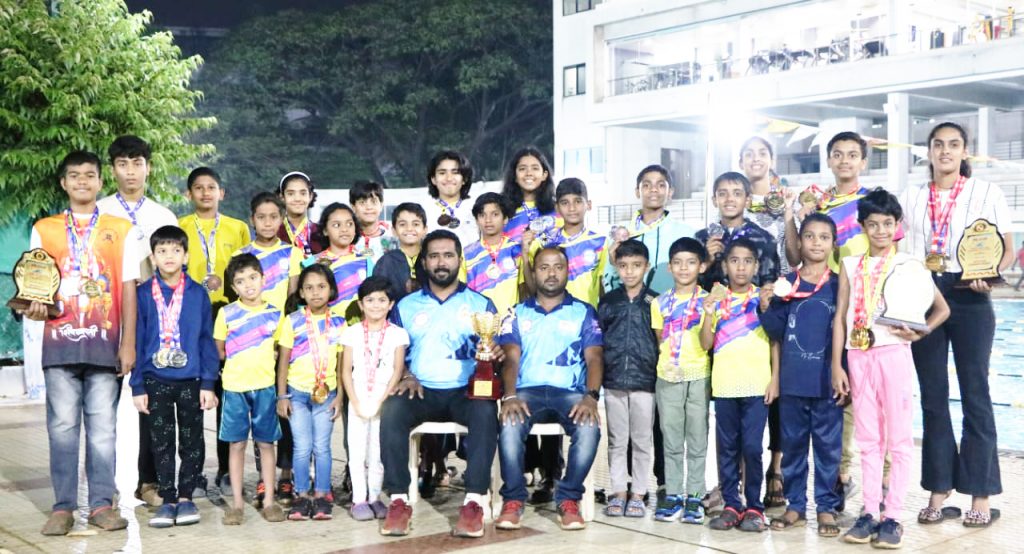 Success of swimmers, Aquarius in swimming competitions