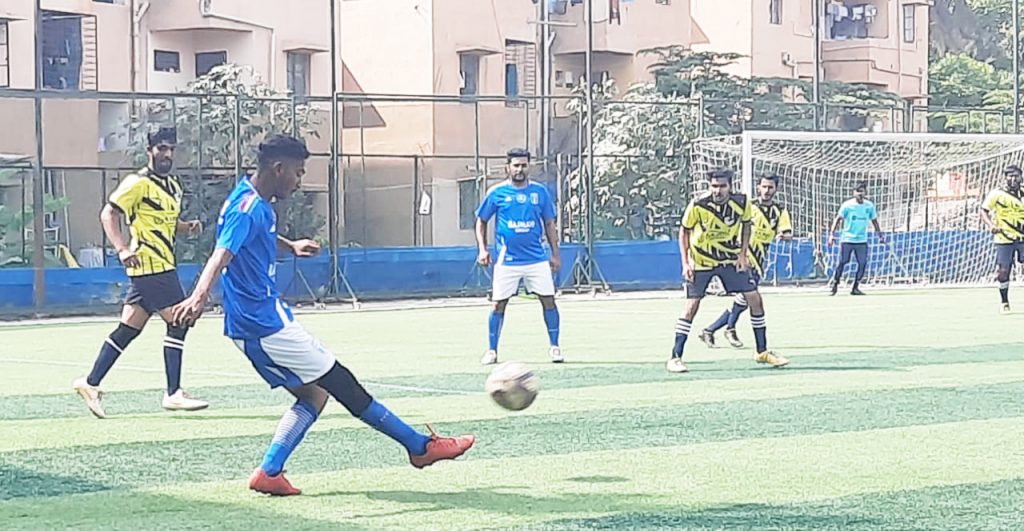 गोवन्स एससी, साईराज एफसी विजयी Gowans SC, Sairaj FC won