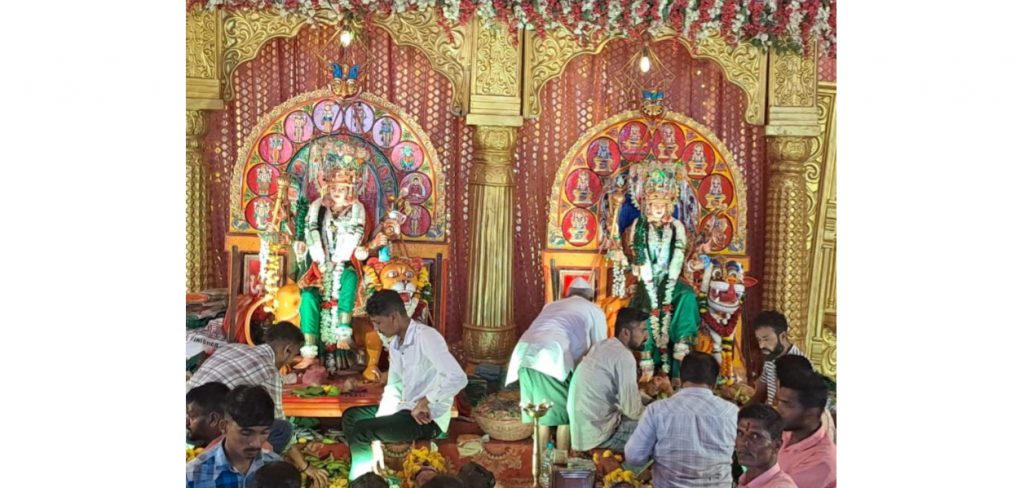 Today is the last day of Lakshmi Yatra at Bekwad