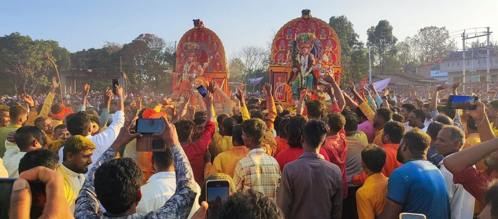 अपूर्व उत्साहात बेकवाड लक्ष्मी यात्रेची सांगता The Bekwad Lakshmi Yatra concludes with unprecedented excitement