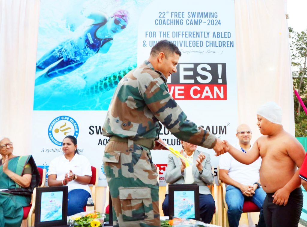 दिव्यांग खेळाडूंचे प्रशिक्षण शिबिर उत्साहात Training camp for disabled athletes in full swing