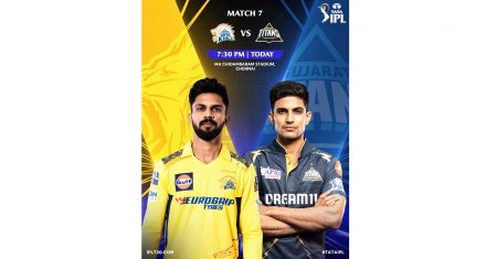 चेन्नई सुपर किंग्स-गुजरात टायटन्स आज Chennai Super Kings-Gujarat Titans today