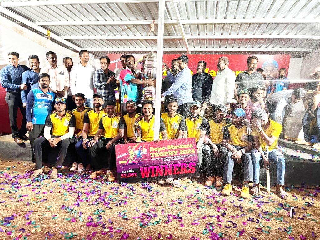 Depo Masters Cup to Neil Boys Hindalga