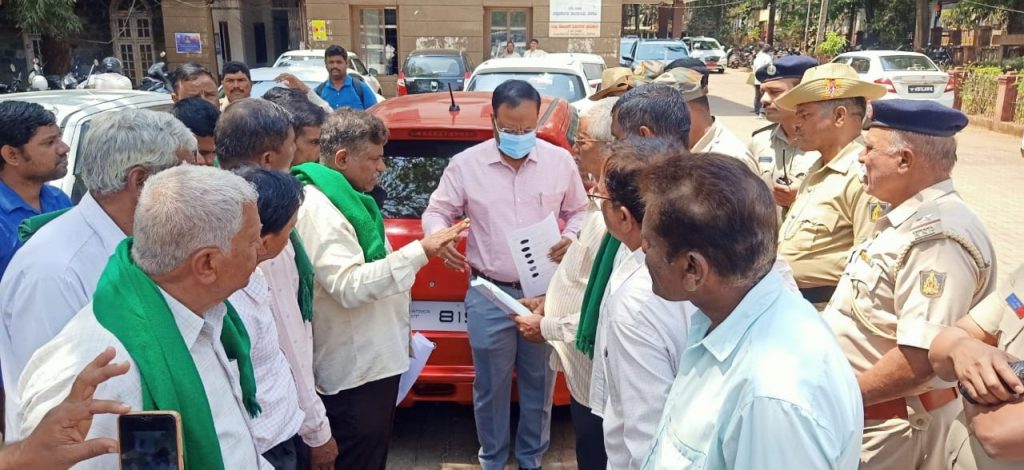 हलगा-मच्छे बायपास काम थांबवा Stop Halga-Machhe Bypass work