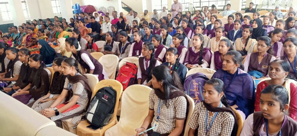 Distribution of scholarship to girl students