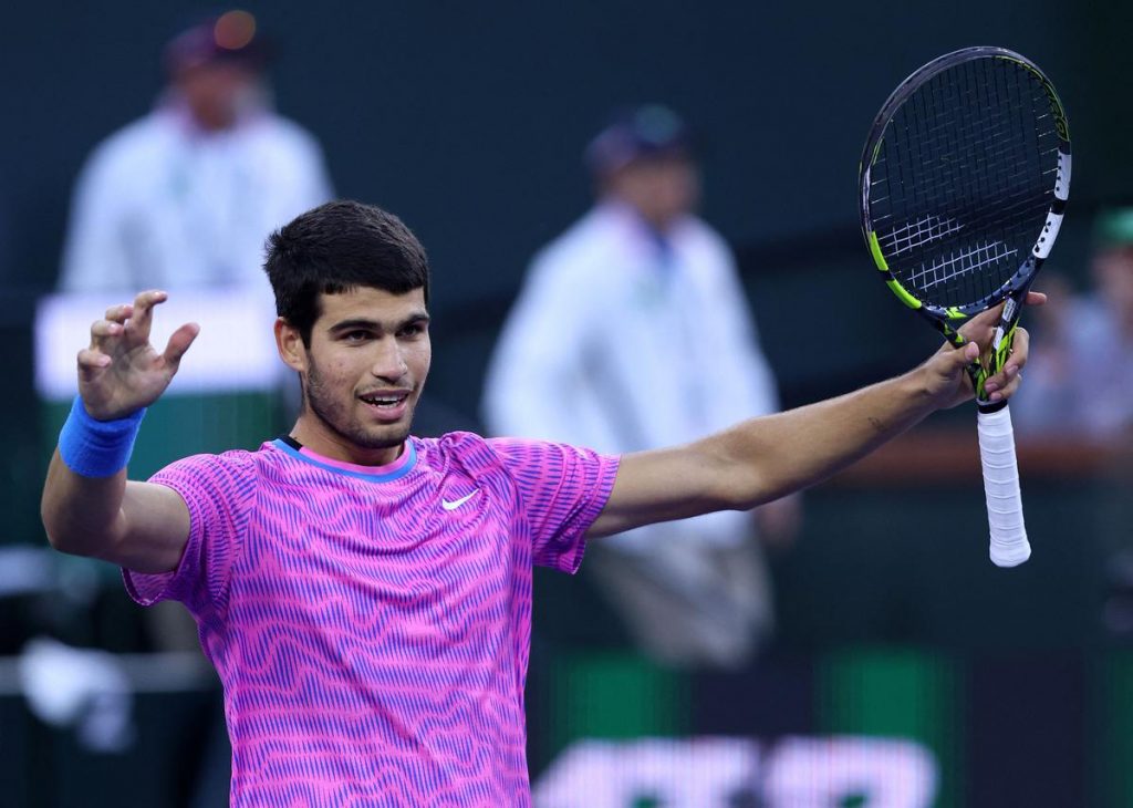 Alcarez in the finals by defeating Ciner