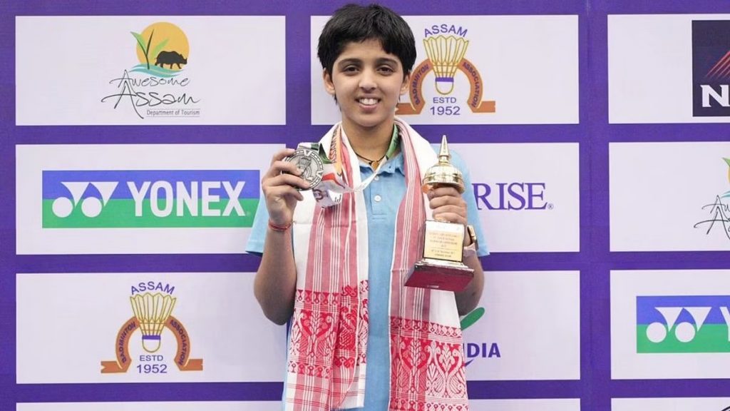 पंजाबची 15 वर्षीय बॅडमिंटनपटू तन्वी शर्माला मोदींची शाबासकी Modi congratulates Tanvi Sharma