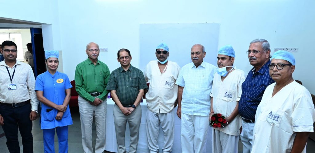 Successful liver transplant at KLE hospital