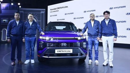 हुंडाई क्रेटा एन लाईन १६.८२ लाख रुपयांमध्ये लाँच Hyundai Creta N Line Launched at Rs 16.82 Lakh