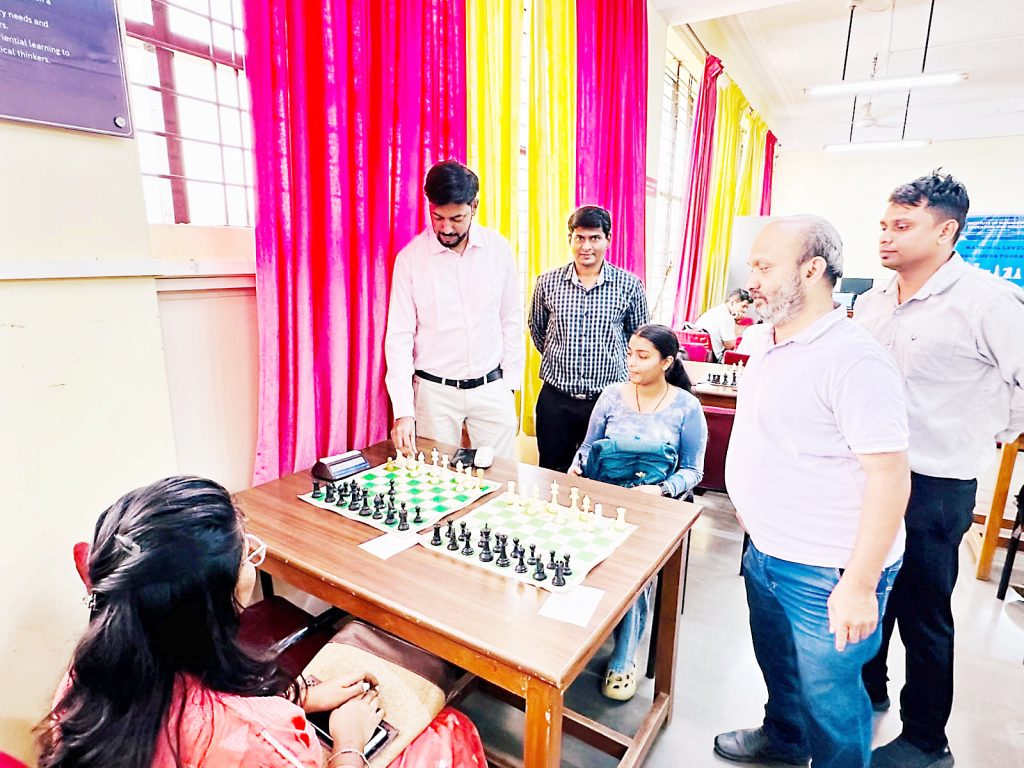 आयएमईआर निमंत्रितांच्या बुद्धिबळ स्पर्धेला प्रारंभ IMER Invitational Chess Tournament begins