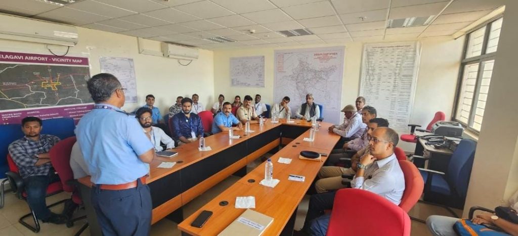 Security review meeting by Belgaum Airport Authority