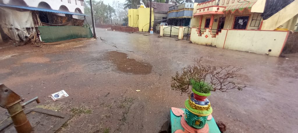 Occasional rain in Olmani-Jamboti area