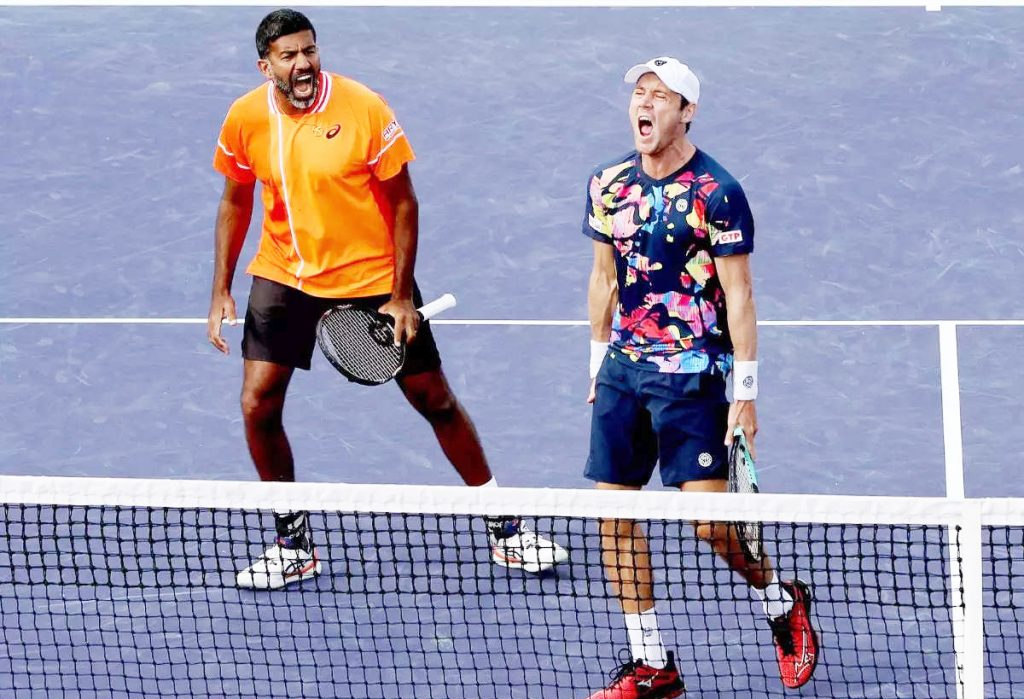 बोपन्ना-एब्डन उपांत्यपूर्व फेरीत Bopanna-Ebdon in the quarter-finals