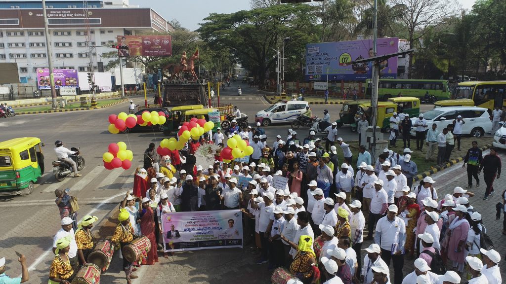 शंभर टक्के मतदानासाठी सहकार्य करा Cooperate for hundred percent voting