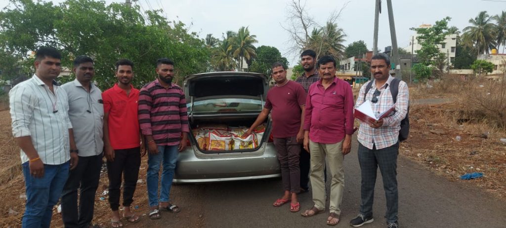 तब्बल नऊ लाखांचा बनावट दारूसाठा जप्त Fake liquor stock worth around nine lakhs seized