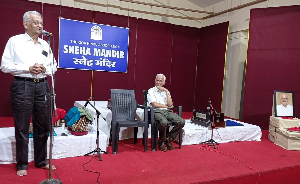 Ramakrishna Nayak was the cultural link connecting Goa-Maharashtra