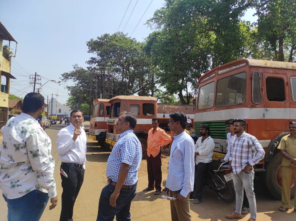 CEO's order to remove scrap vehicles