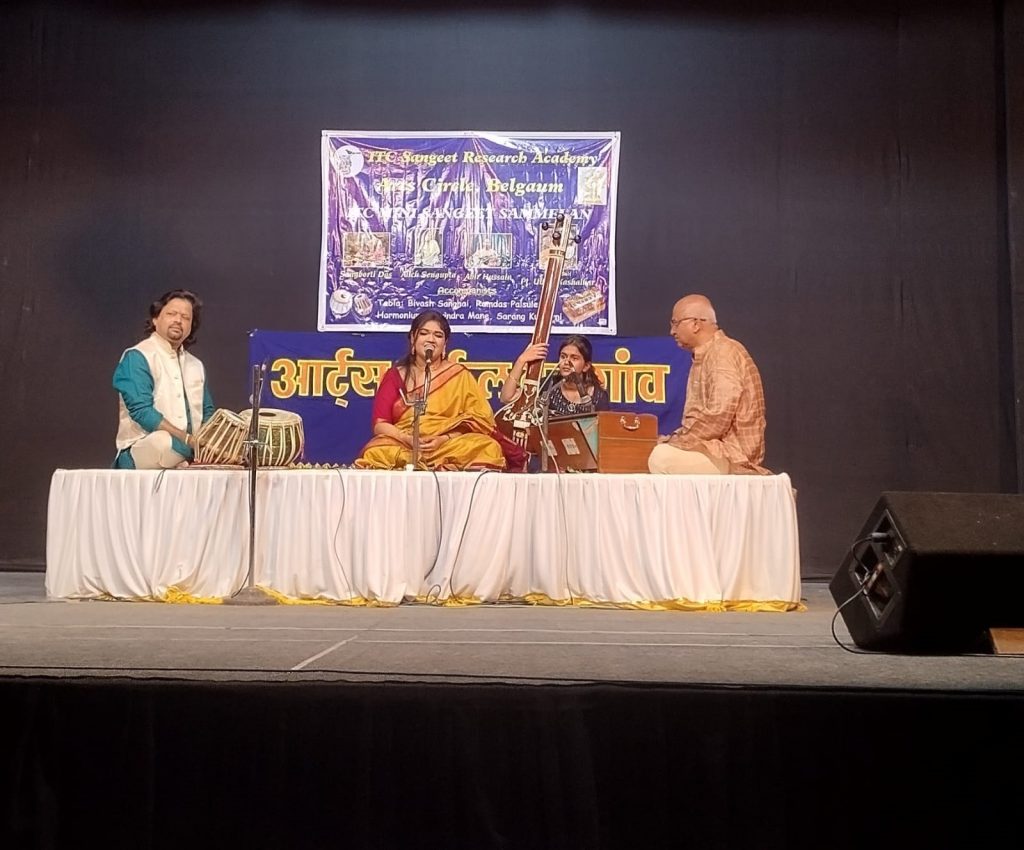 Presentation of various songs from Sangeet Samela
