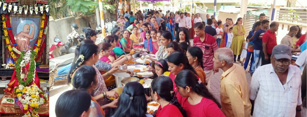 Gajanan Maharaj Pragat Day is celebrated with devotion