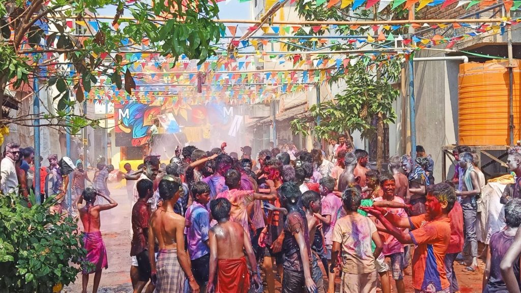 Rangpanchami is celebrated in a traditional manner